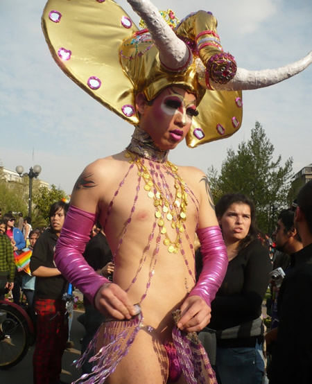 Desfile de transexuales guarras