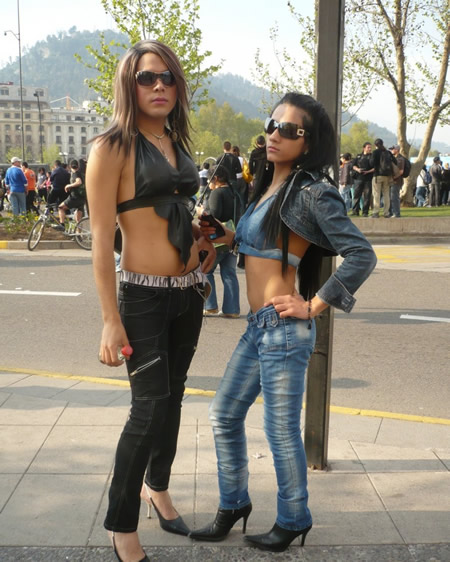 Desfile de transexuales guarras